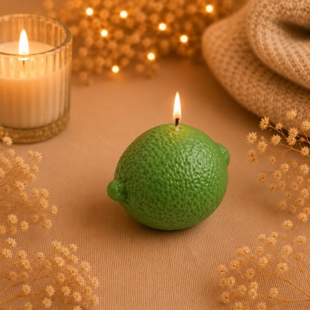 Lumanari decorative din ceara de soia - Lumanare decorativa Lime