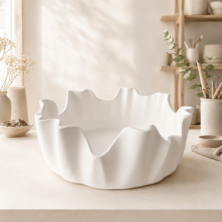 Decoratiuni - Suport ceramic mare pentru decoratiuni