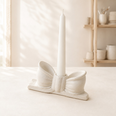 Decoratiuni - Suport ceramic model Funda pentru lumanari