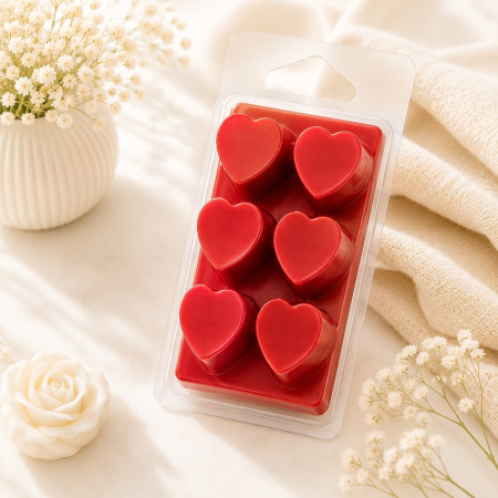 Ziua Indragostitilor - Tableta Wax Melts 6 Inimioare