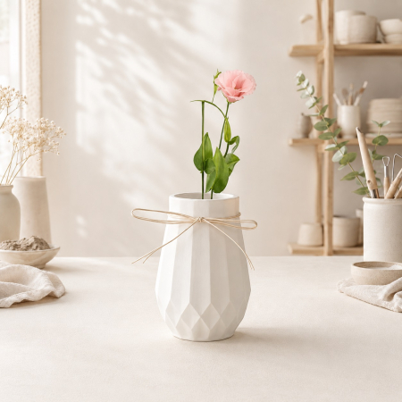Decoratiuni - Vaza ceramica decorativa