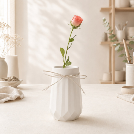Decoratiuni - Vaza ceramica decorativa mica