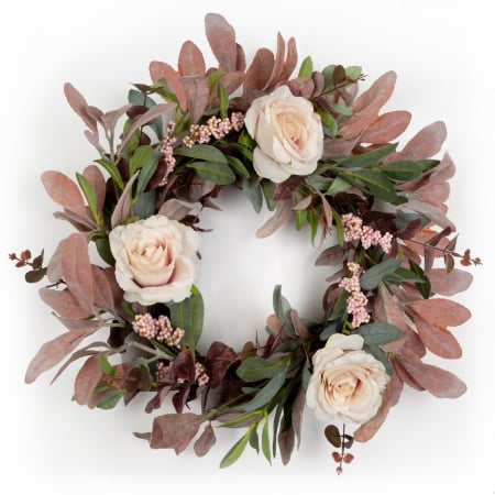 Flori - Coronita decorativa diametru 40 cm