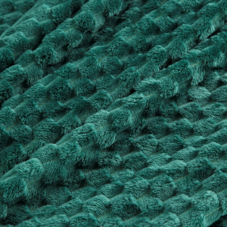 Patura moale din microfibra – Verde smarald, 200x220 cm [1]