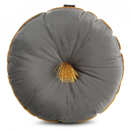 Perna decorativa rotunda din catifea – 40 cm [2]
