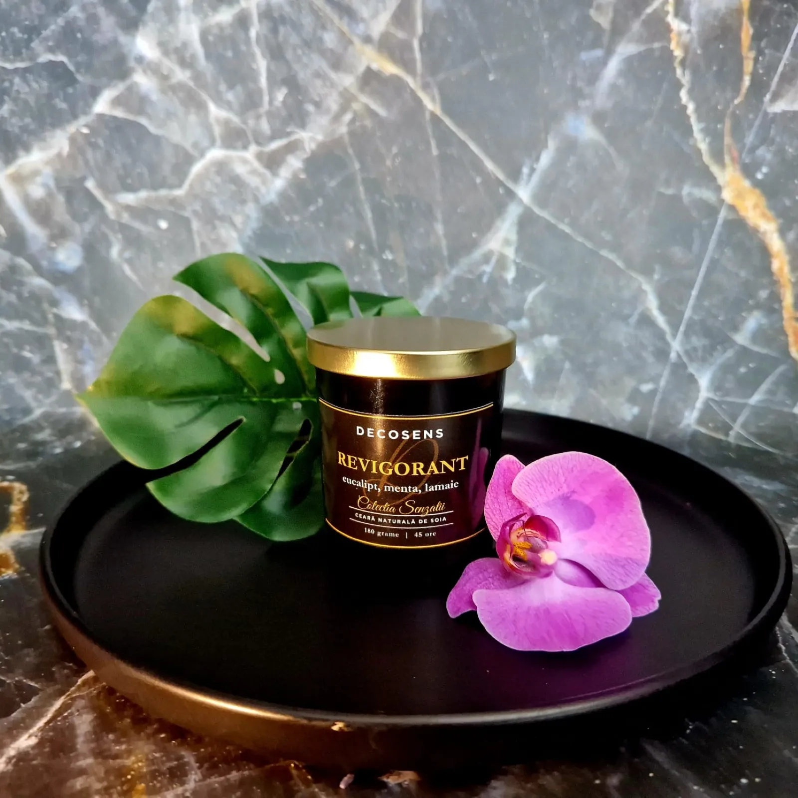 Revigorant - eucalipt, menta, lamaie - Colectia Senzatii