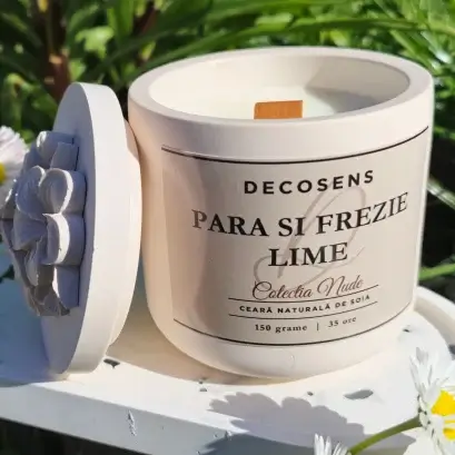 Pară si Frezie - Lime - Colectia Nude