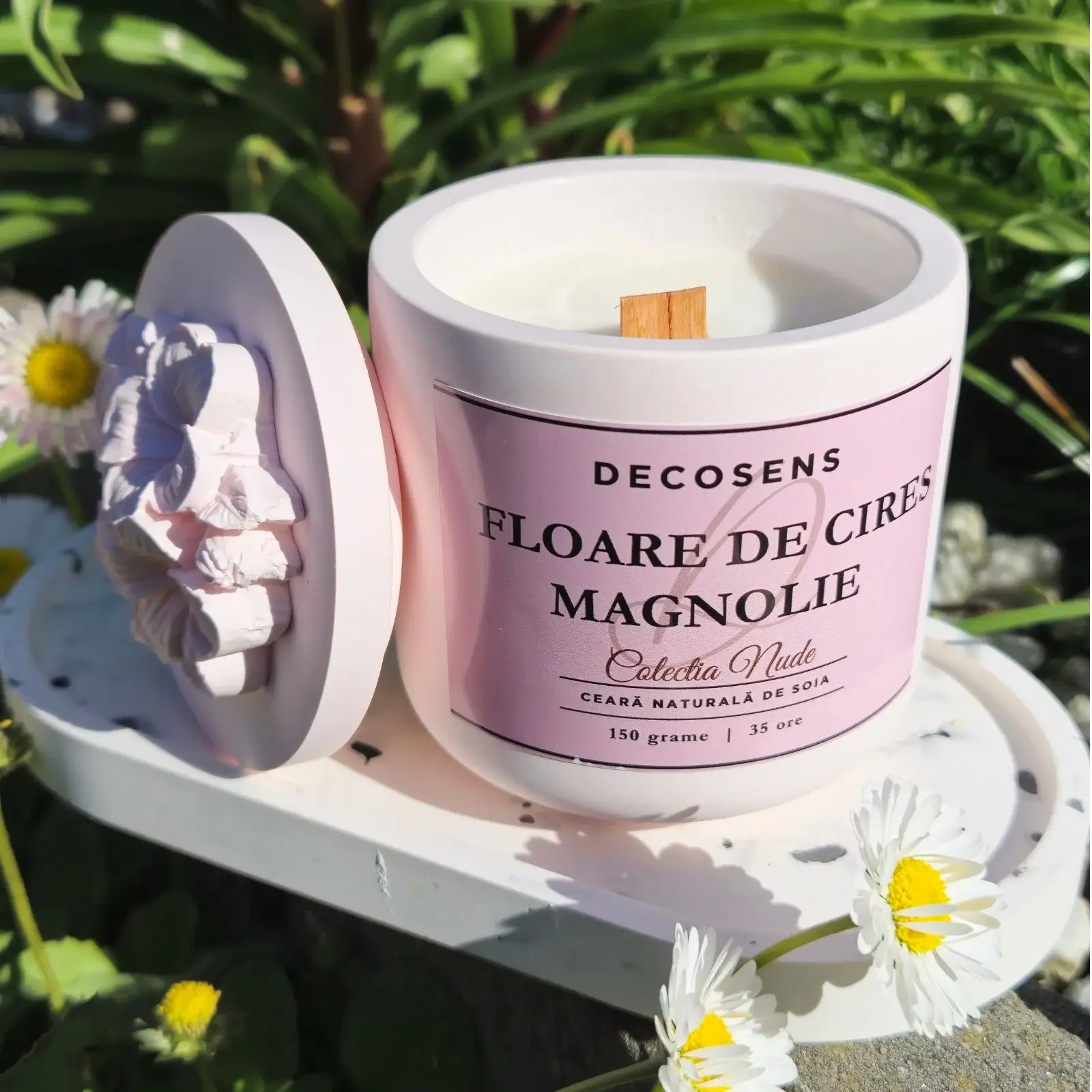 Lumanare Parfumata „Floare de Cires - Magnolie” - Colectia Nude - 150 gr. [2]