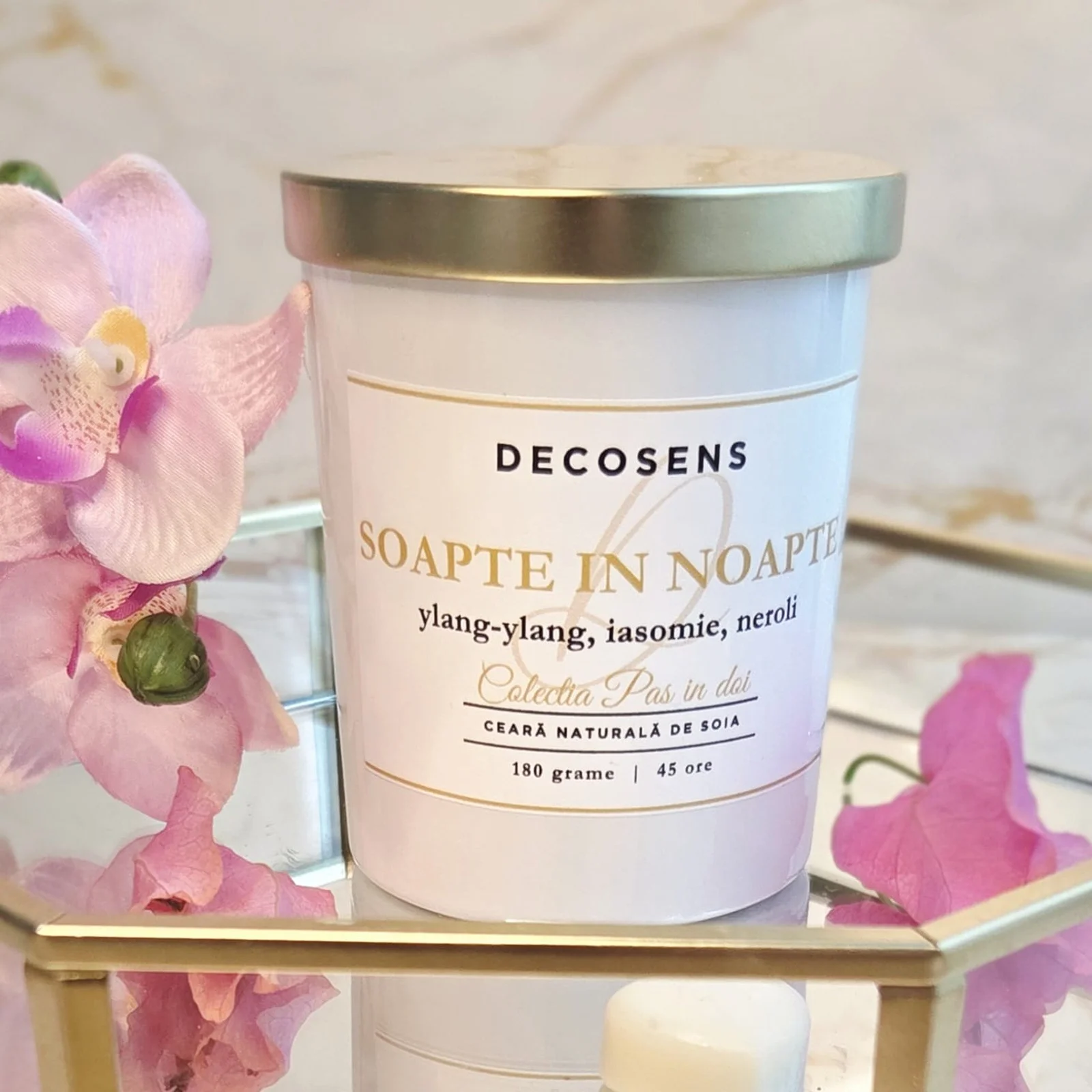 Lumanare parfumata Soapte in Noapte – ylang-ylang, iasomie, neroli [3]