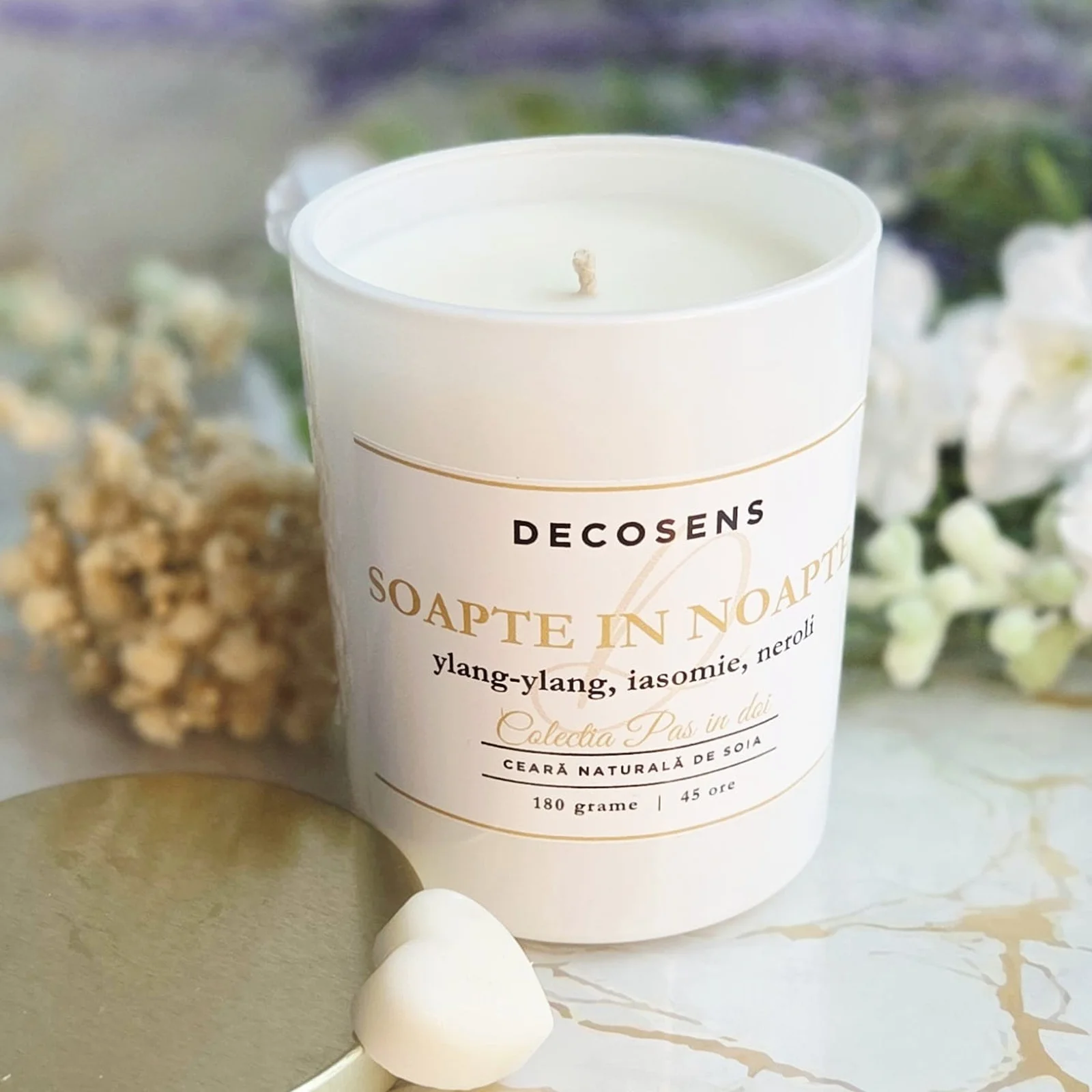 Lumanare parfumata Soapte in Noapte – ylang-ylang, iasomie, neroli [4]