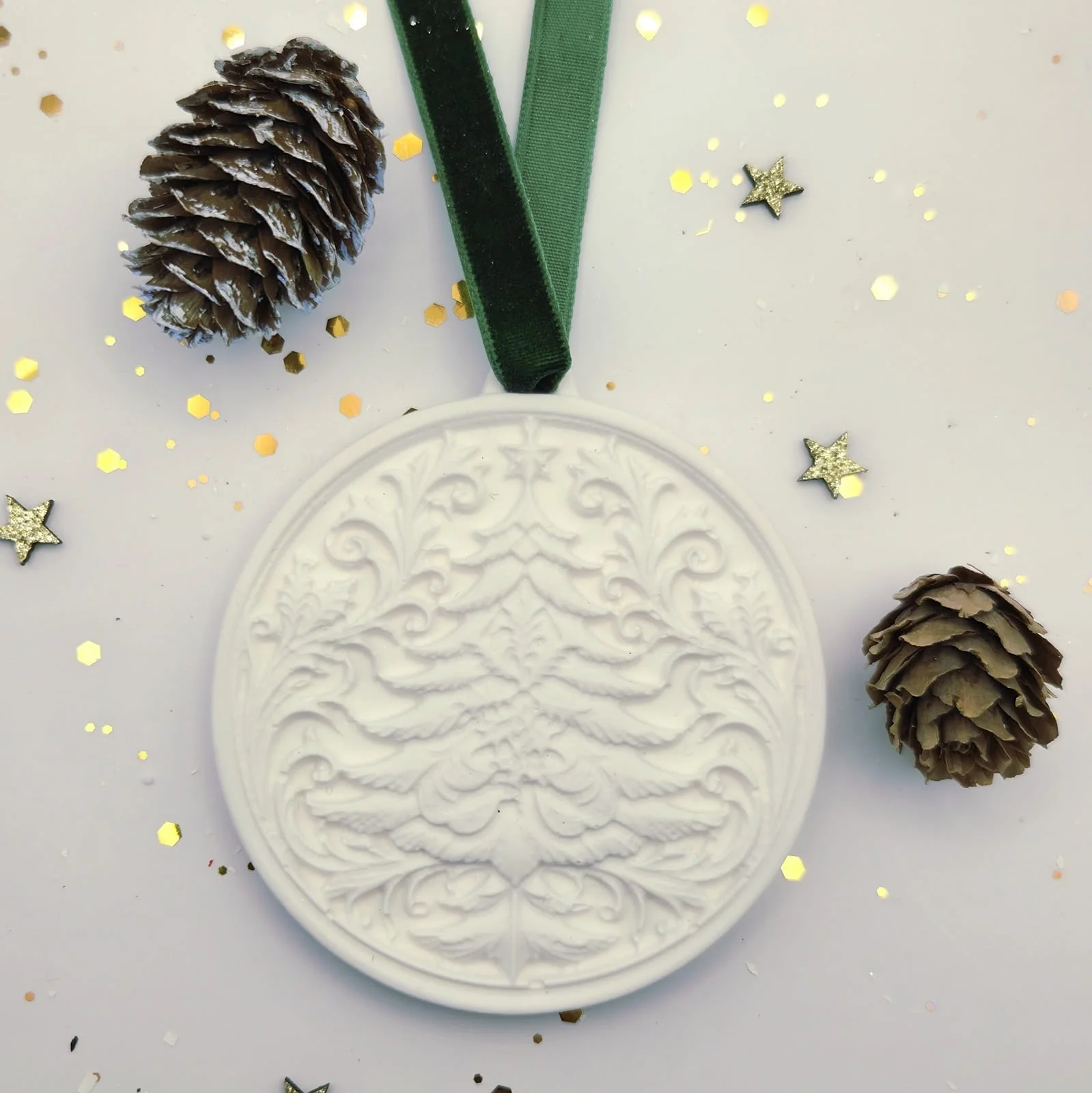 Odorizant ceramic Ornament Crăciun Brad – brad și citrice [3]