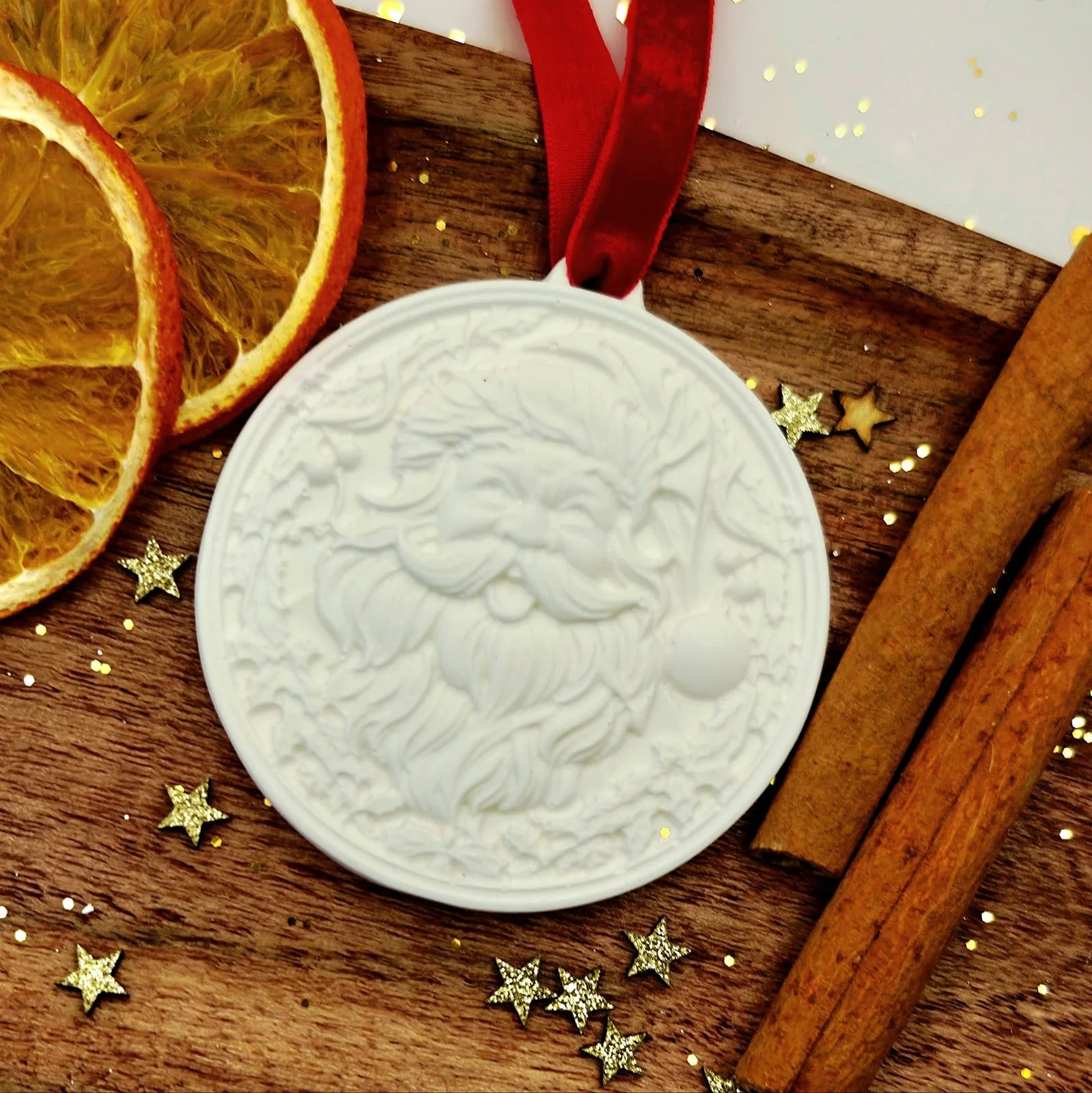 Odorizant ceramic Ornament Craciun Mos Craciun – panettone [2]