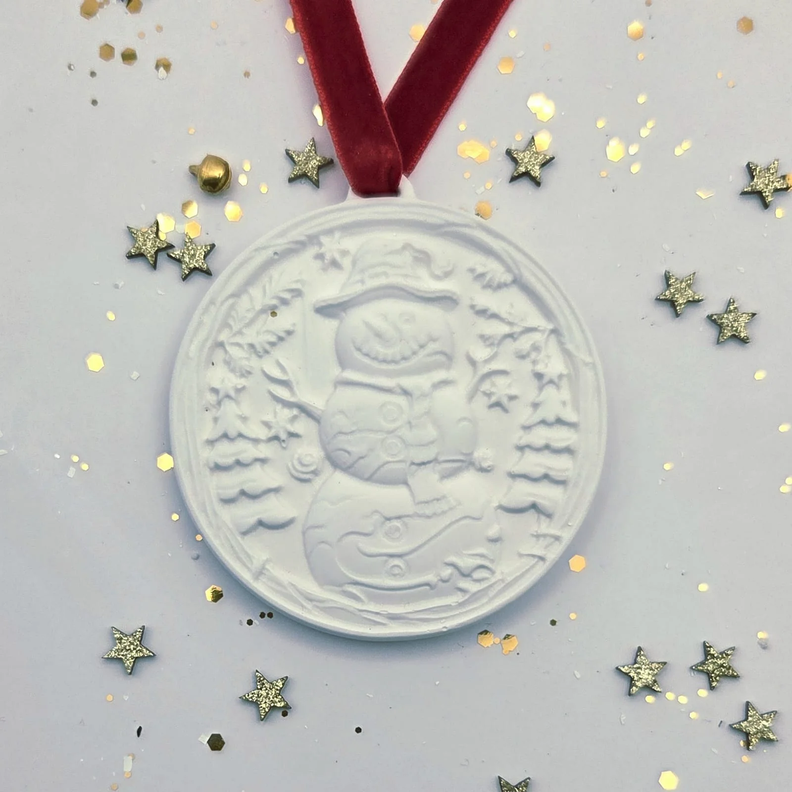 Odorizant ceramic Ornament Craciun Om de zapada - mar si scortisoara [3]