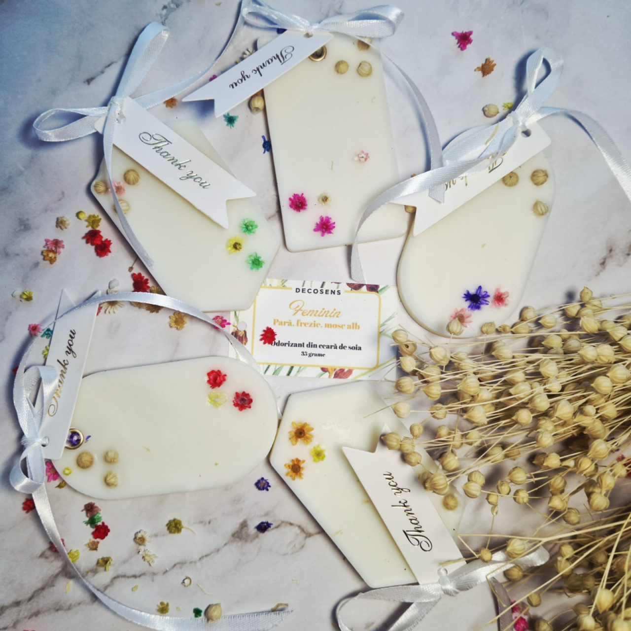 Odorizant din ceara de soia ,,Feminin'' - para, frezie, mosc alb [4]