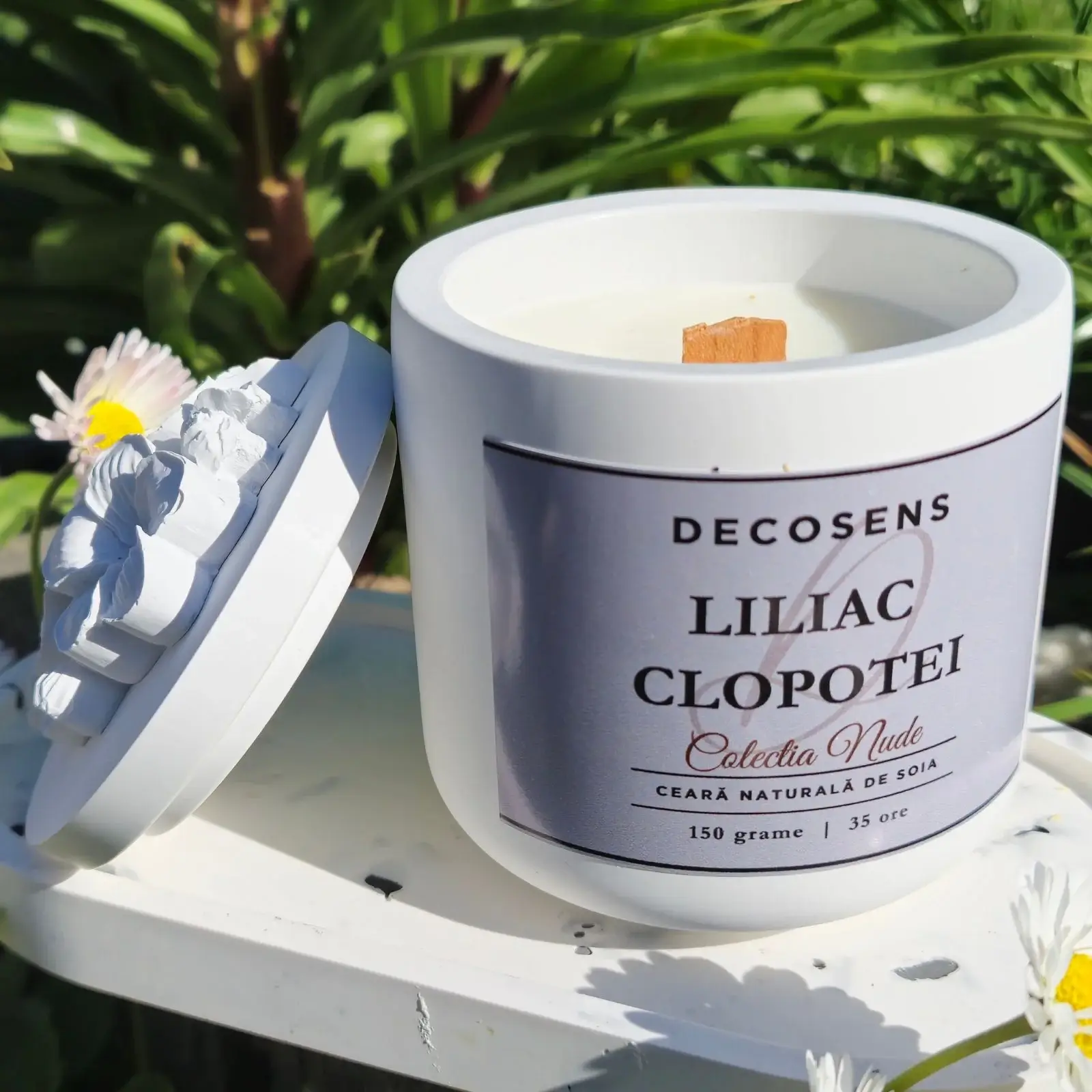 Lumanare parfumata „Liliac-Clopotei” - Colectia Nude - 150 gr. [1]