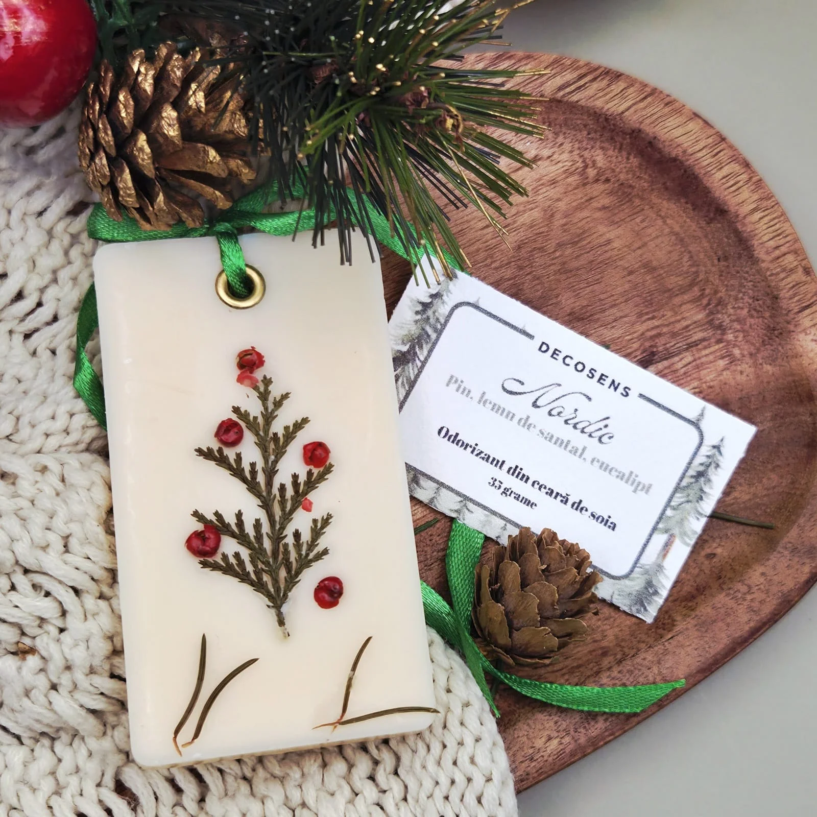 Primavara-Vara - Odorizant Nordic cu pin, lemn de santal și eucalipt – Decosens