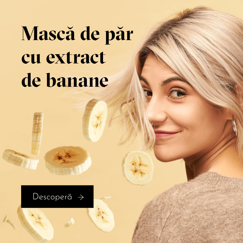 Masca de par cu extract de banane