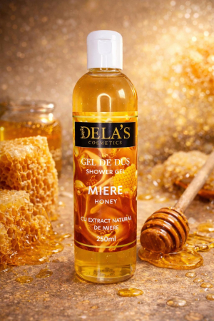 Gel de duș - Gel de dus Miere BIO 250 ml