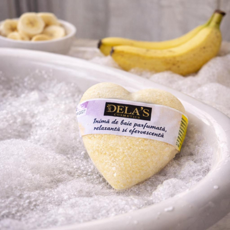 Inimă de baie Banane