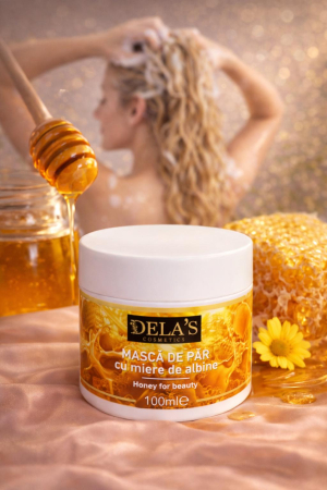 Măști de Păr - Mască de Păr Miere Bio100 g