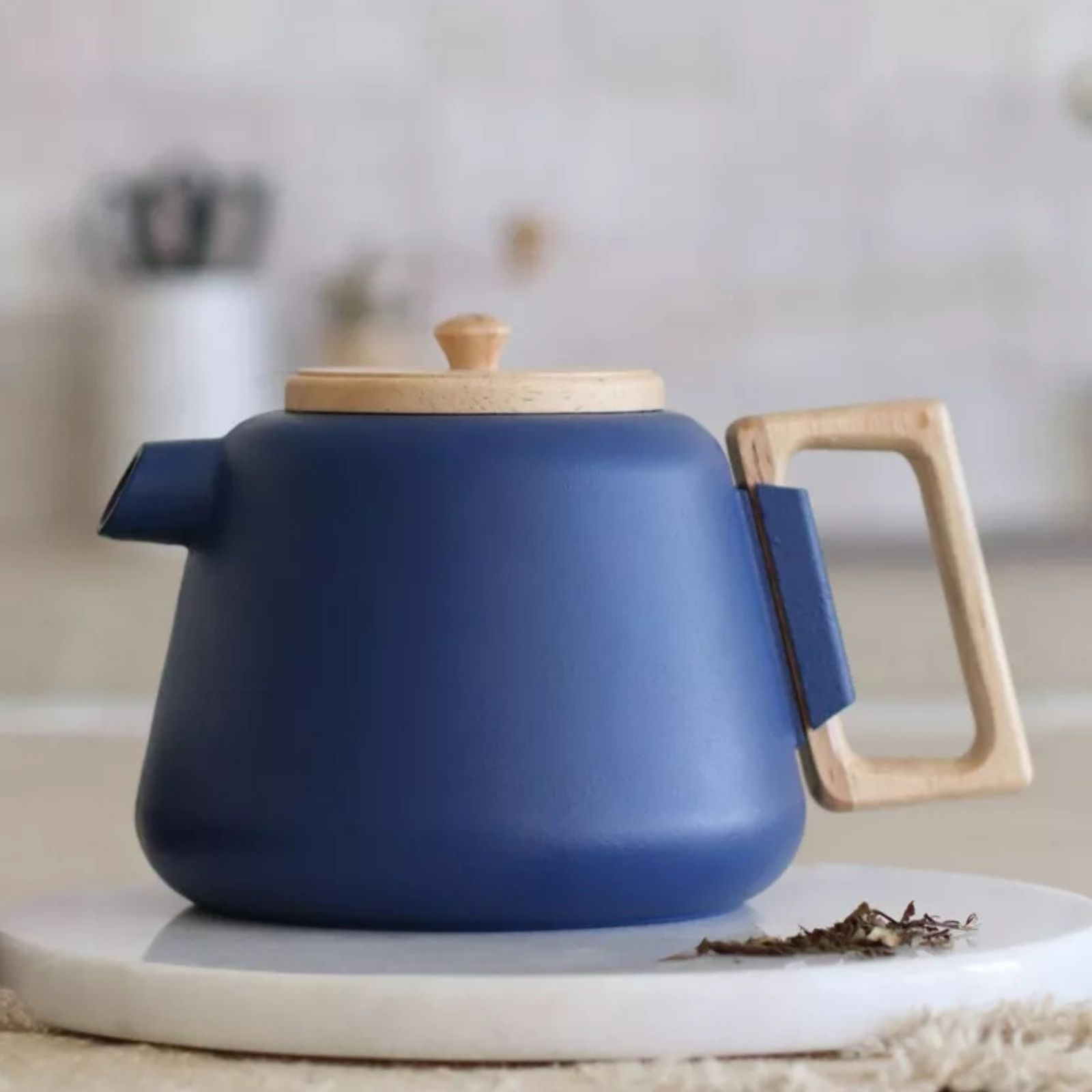 Ceainic din Fontă VIGGO albastru Maroc 500ml – Design Modern