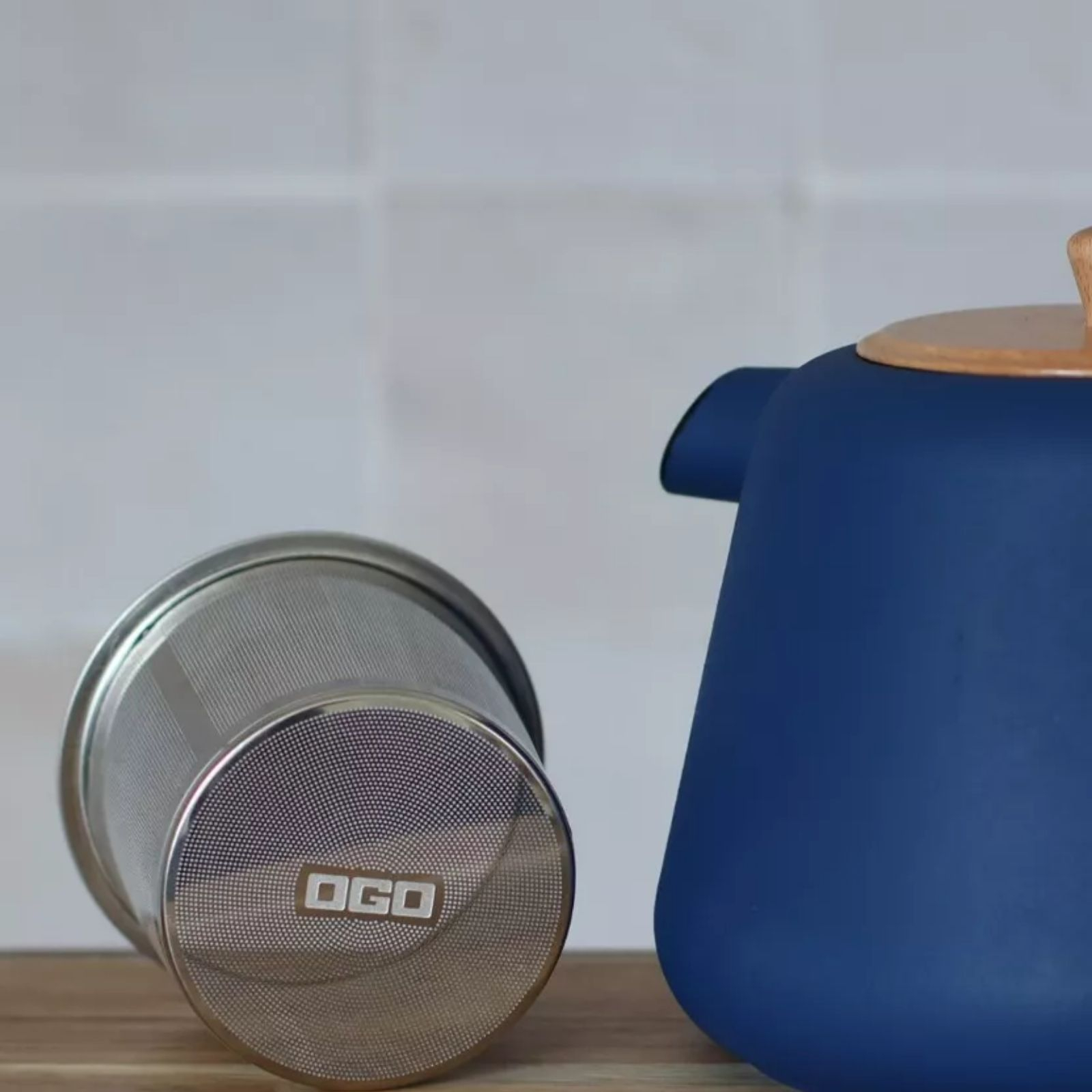 Ceainic din Fontă VIGGO albastru Maroc 500ml – Design Modern