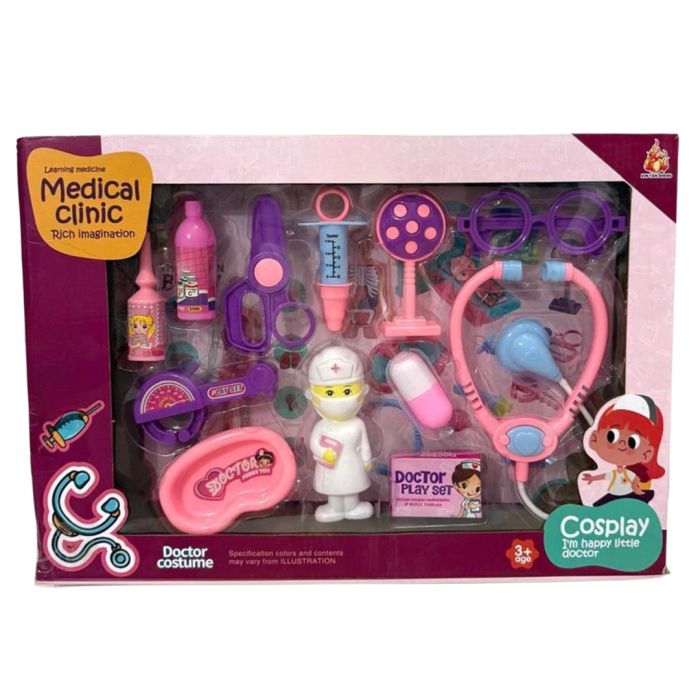 Jucarie set de doctor pentru copii, trusa medicala 3+ ani [1]