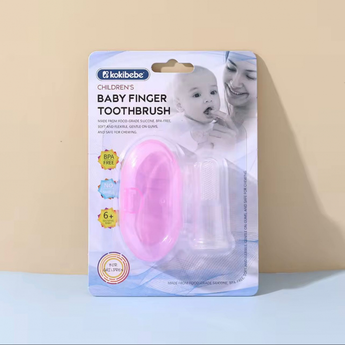 Periuță de Dinți Tip Degetar din Silicon – pentru Bebeluși [2]