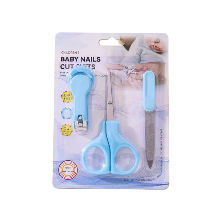 Set Îngrijire Unghii pentru Bebeluși, 0+ fara BPA, unghiera, forfecuta, pila bebelusi [1]