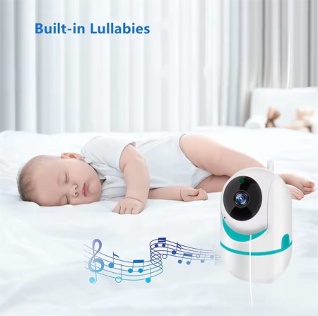 Camera de supraveghere Baby Monitor Wifi LCD de 3,2 inch cu Cameră Rotativă și Funcții Multiple [7]