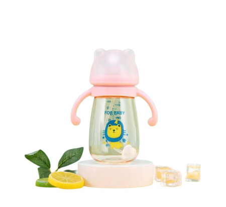 Produse - Cana cu tetină si cu mânere pentru bebeluși  300ml  6luni+