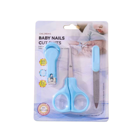 Set Îngrijire Unghii pentru Bebeluși, 0+ fara BPA, unghiera, forfecuta, pila bebelusi