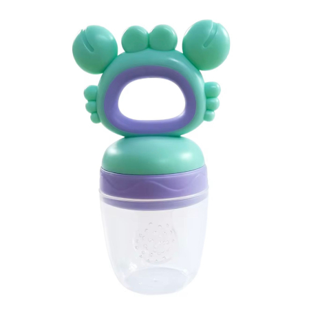 Produse - Suzeta pentru Diversificare, Dentitie, pentru Fructe, Piure, Fara BPA, Capac de Protectie, Inchidere Etansa, Usor de Curatat