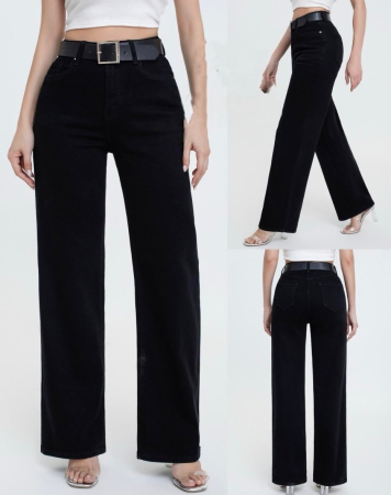 Blugi - Blugi wide leg 8563