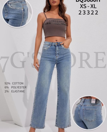 Blugi - Blugi wide leg 9680