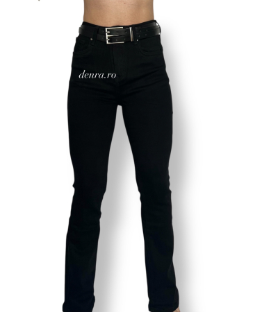 Blugi - Blugi evazați negri 92111