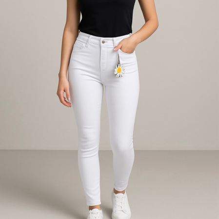 Blugi - Blugi skinny albi 1697