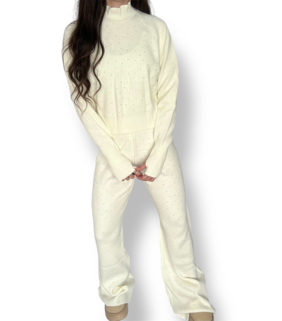 Compleuri & Treninguri - Compleu tricot sclipici