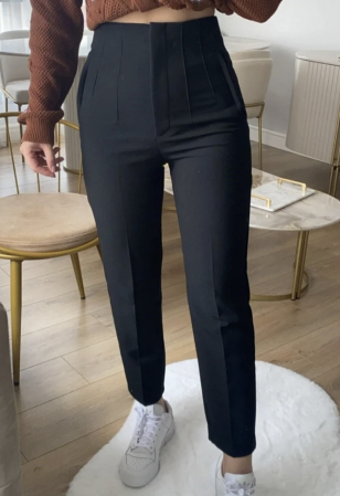 Pantaloni & colanți - Pantaloni office negri