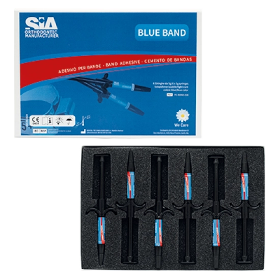 Adezivi - Set Blue Band ciment inele foto seringa 6X5g