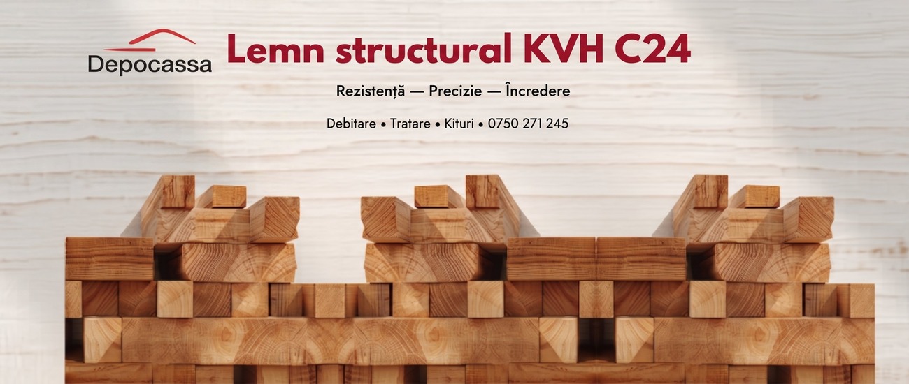 Lemn KVH C24 certificat CE — solicită ofertă în 24h
