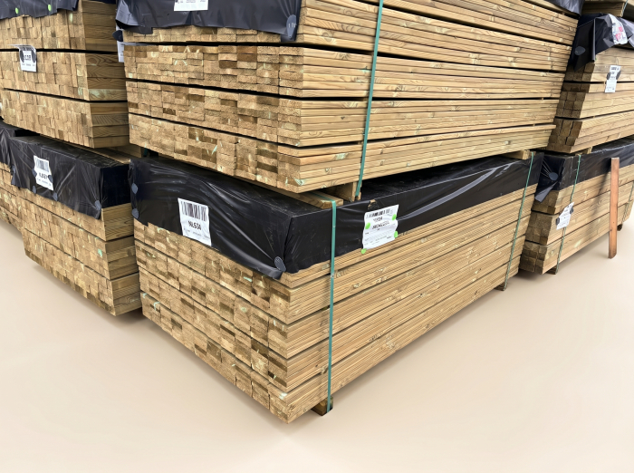 Scândură gard C24 tratată autoclavă 27x70x2000 mm [2]