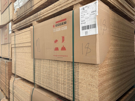 Placă OSB 3 Egger 18 mm, dimensiune 1250 × 2500 mm, pentru construcții [3]
