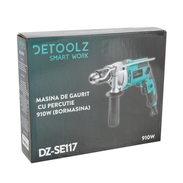 Masina de gaurit cu percutie 910W (bormasina) [2]