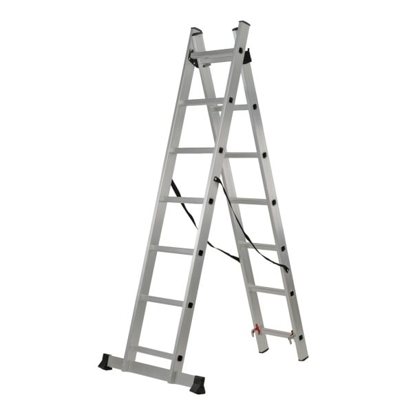 Scara multifunctionala 2X7 din aluminiu [3]