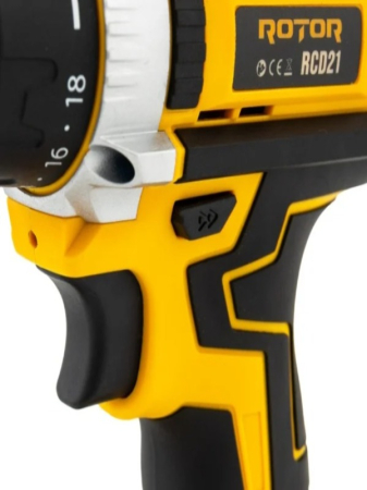 Trusa autofiletanta pe acumulator 21V + biti, 1350 RPM, Brushless [3]