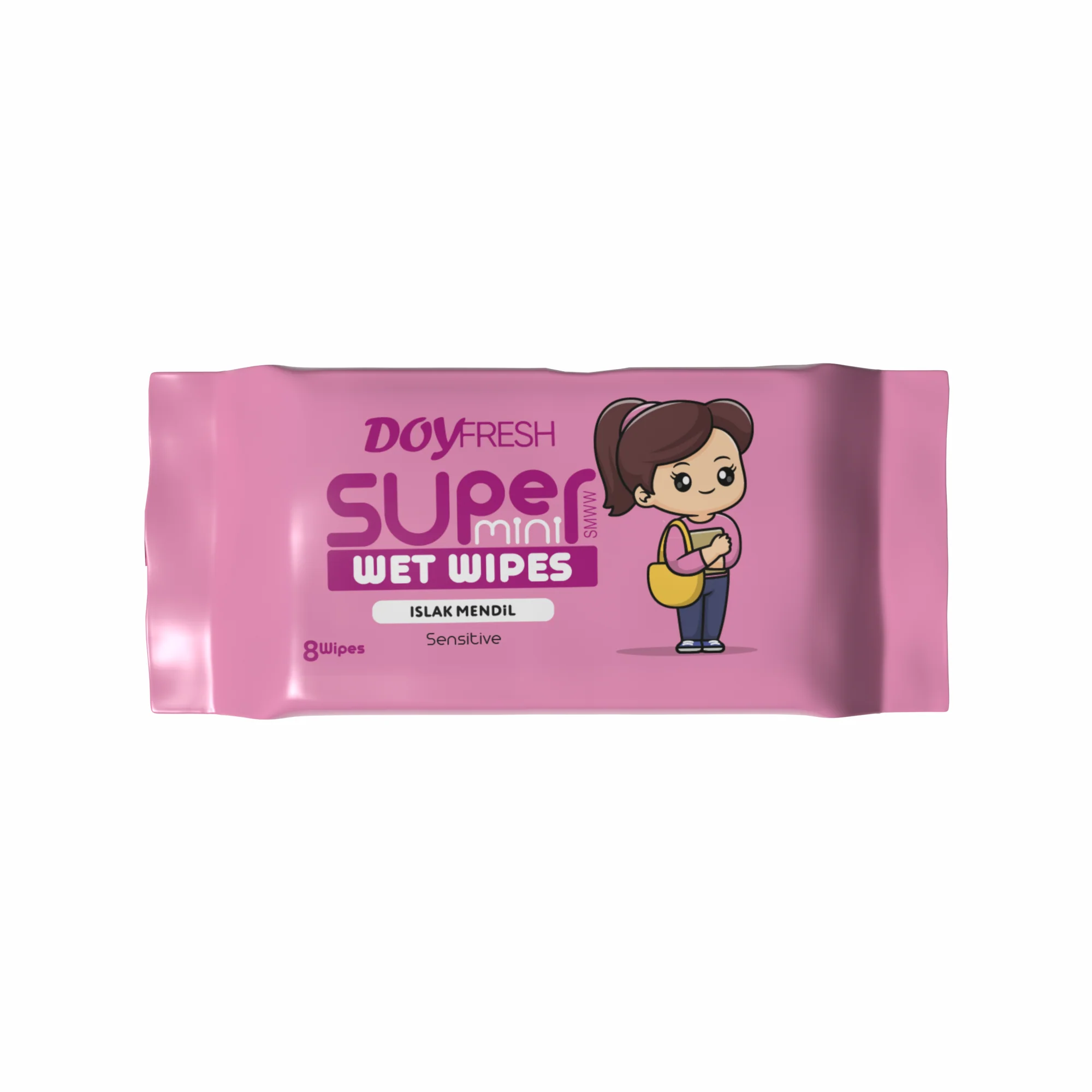 MINI Servetele umede buzunar DOYFRESH PINK 8x8buc [2]