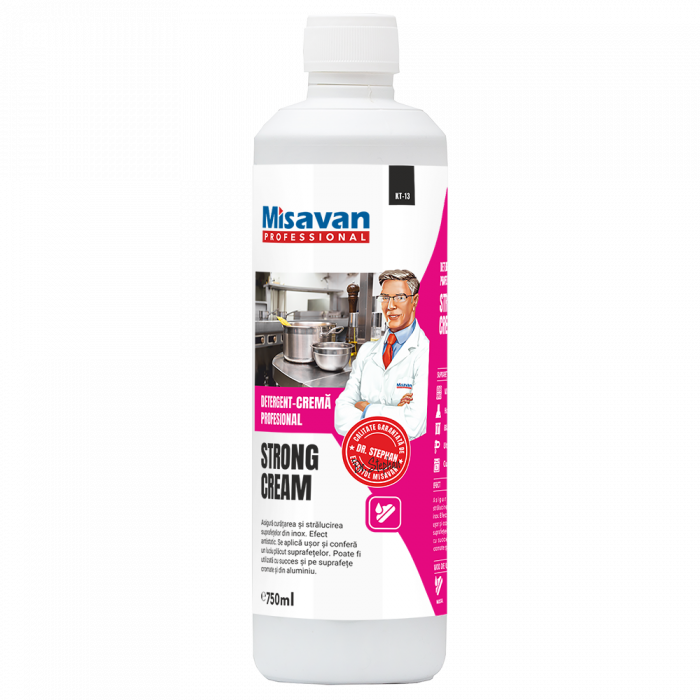 Misavan Crema curatare suprafete inox Dr. Stephan Strong Cream 750ml [1]
