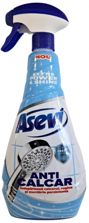 Solutii suprafete baie - Asevi Soluție curățat, igienizant baie anticalcar 750ml