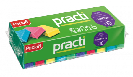 Bureti vase si lavete - Burete de vase Paclan Practi, 10 buc
